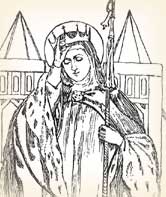 Humble Queen Bathilde