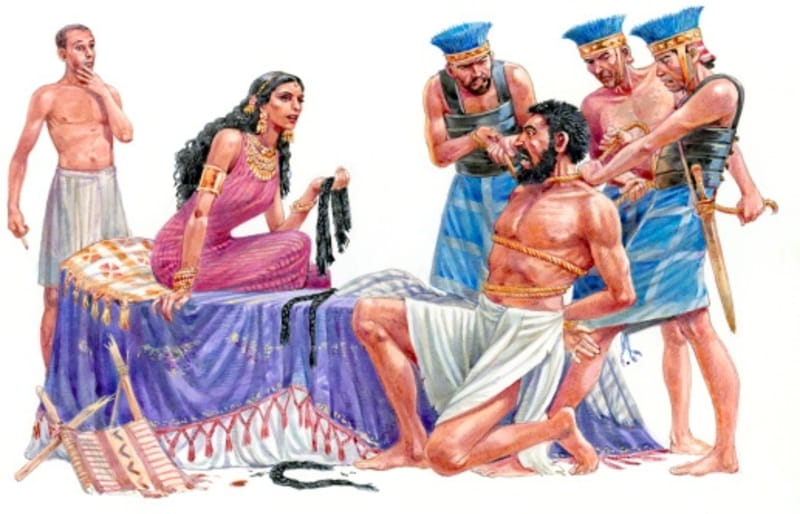 Samson And Delilah Bible Story Verses And Meaning
