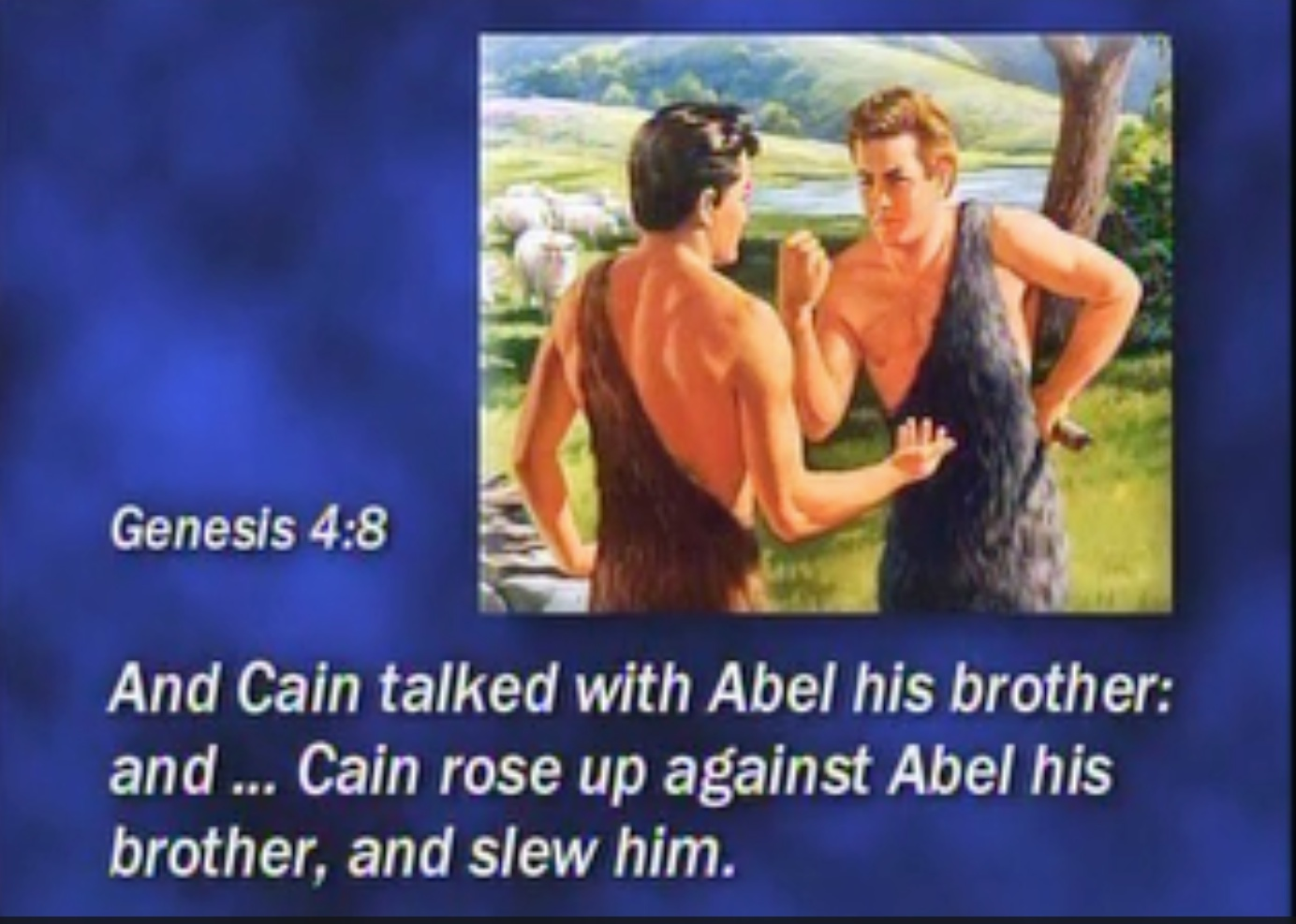 Cain And Abel Bible Story Verses Meaning