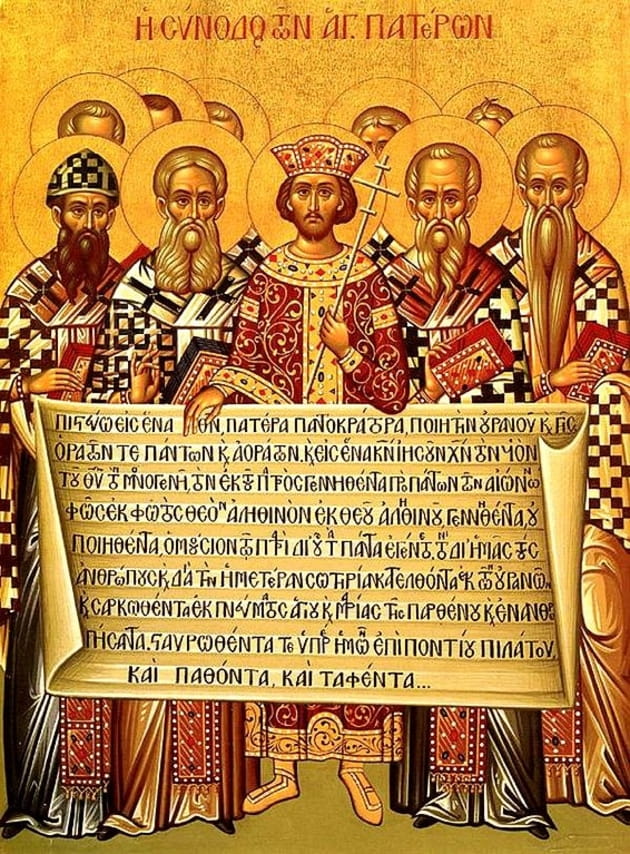 4. Episcopal tradition adheres to the “Nicene Creed.”