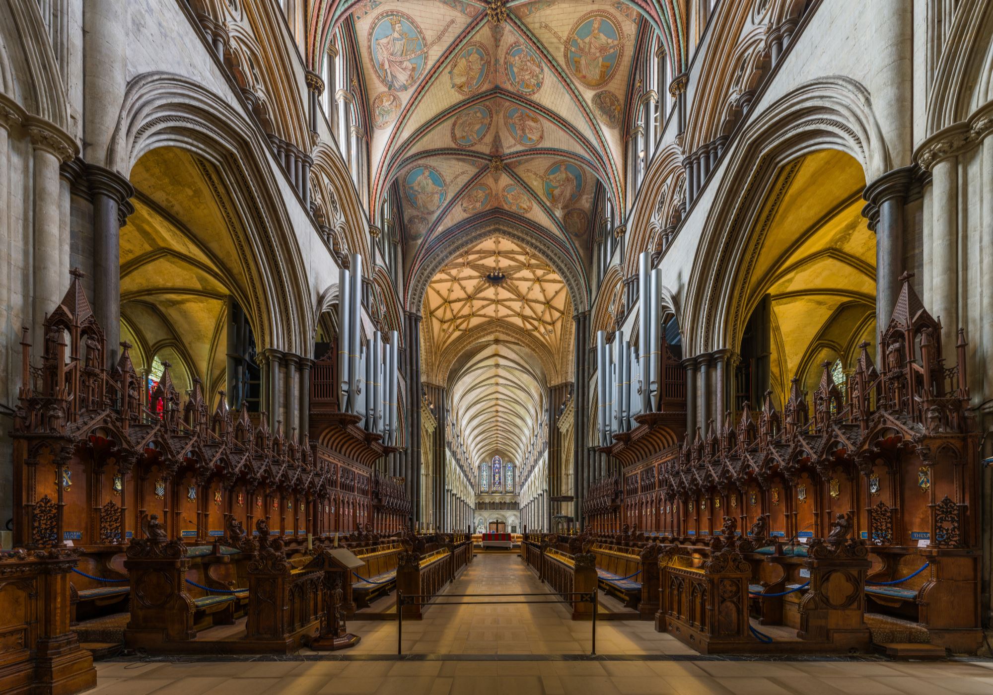 Salisbury Cathedral Choir Interior