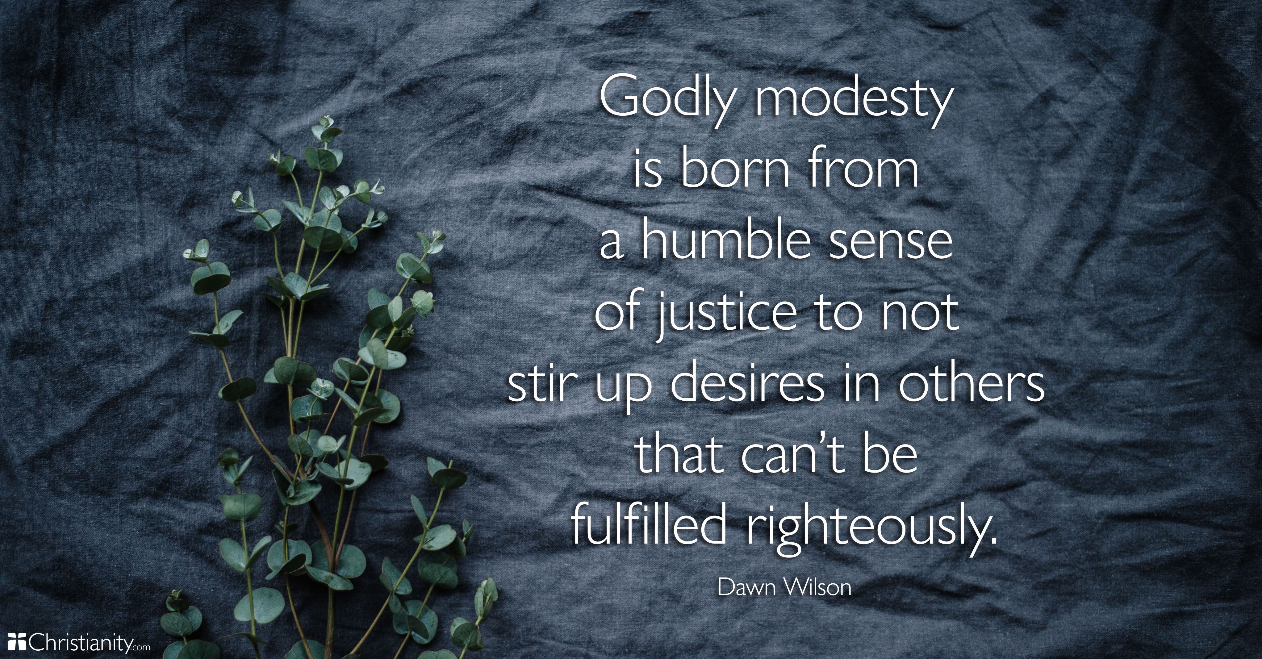 Article – Principles of Modesty – Live Great Things