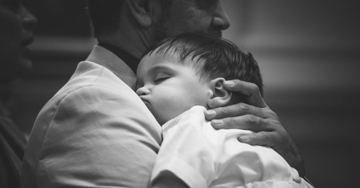 jesus praying for sick baby