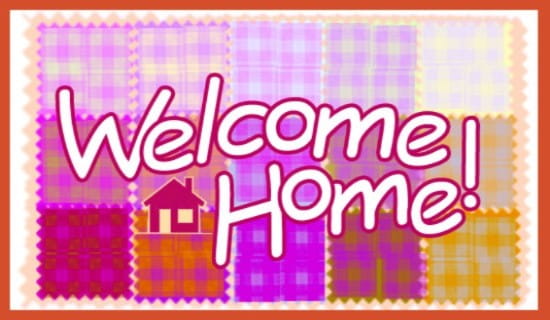 Welcome Home! ecard, online card