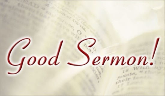 Good Sermon! ecard, online card
