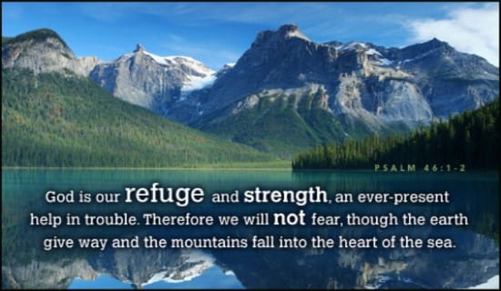 Refuge and Strength ecard, online card