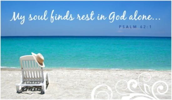 Free Soul Finds Rest eCard - eMail Free Personalized Scripture Online