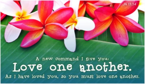 Love One Another ecard, online card