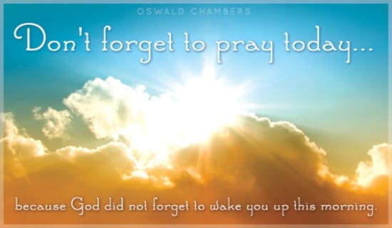 Pray Today ecard, online card