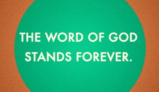Word of God ecard, online card