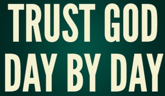 Trust God ecard, online card