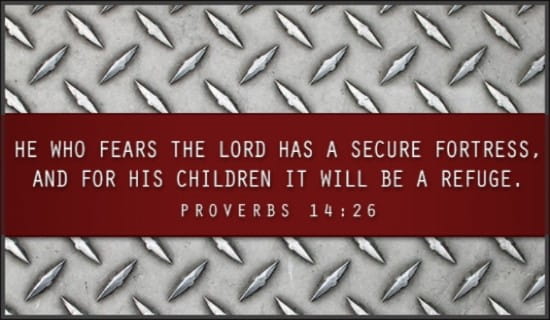 Proverbs 14:26 ecard, online card