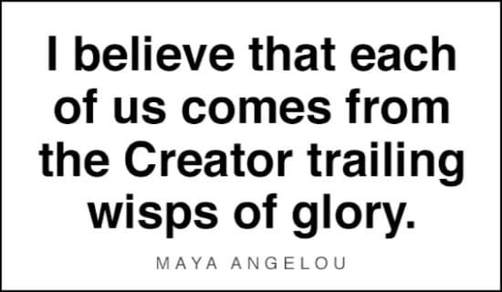 Maya Angelou ecard, online card