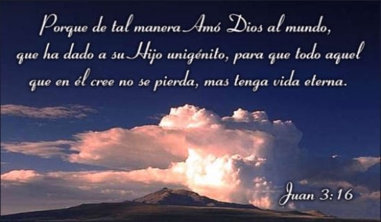 Juan 3:16 ecard, online card