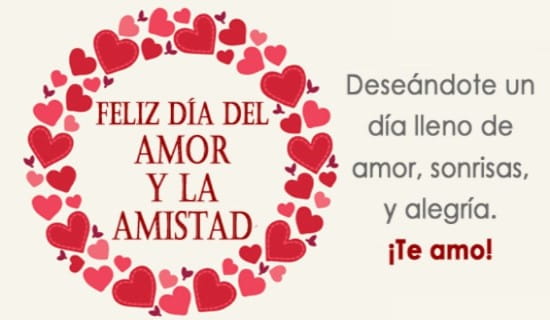 Feliz Día del Amor y la Amistad ecard, online card