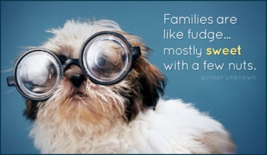 Families are Nutty ecard, online card