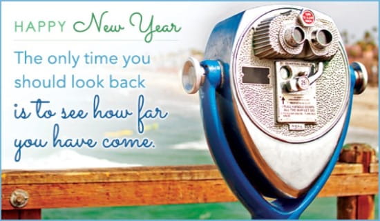 Don't Look Back ecard, online card