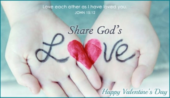 Share God's Love ecard, online card