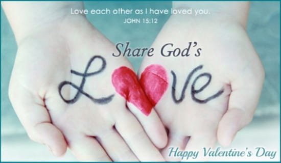 share god's love ecard free valentine's day cards online