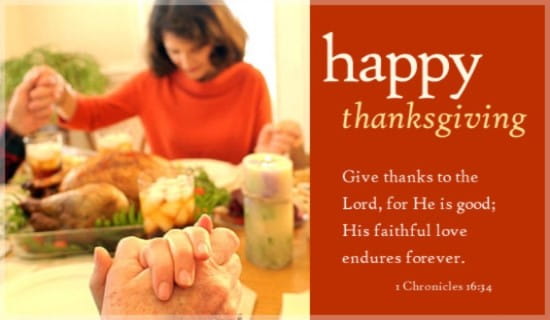 Give Thanks To The Lord ecard, online card
