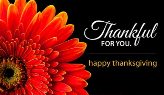 Thankful for You ecard, online card