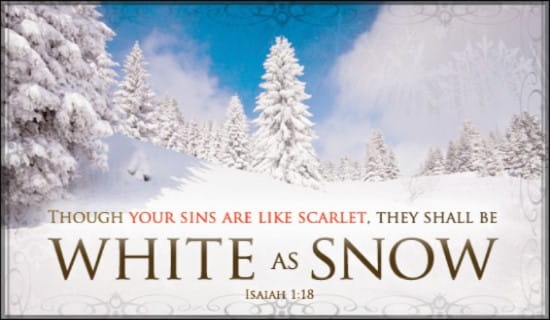 White As Snow ecard, online card
