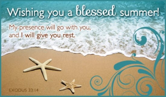 Image result for summer with scripture