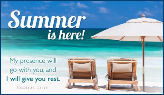 Summer Rest eCard - Free Summer Cards Online