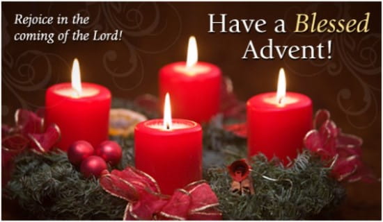 Blessed Advent ecard, online card