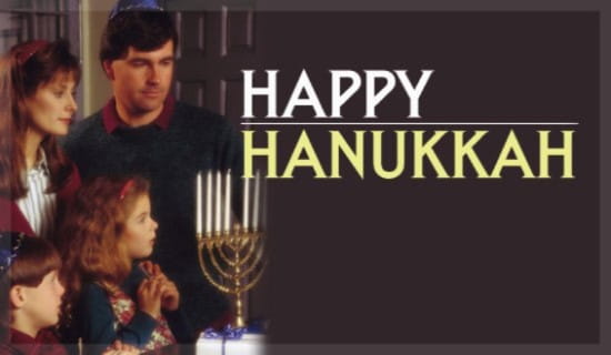 Happy Hanukkah ecard, online card