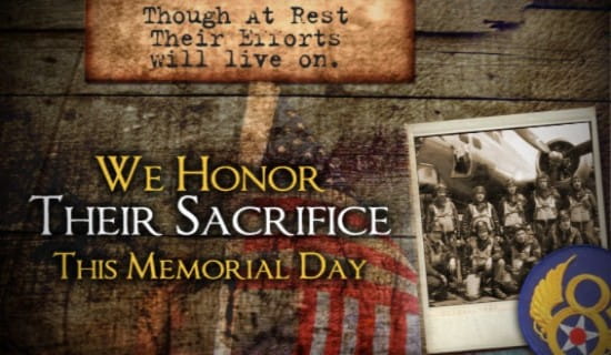Honor Sacrifice ecard, online card