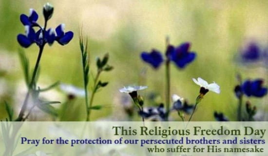 Religious Freedom Day ecard, online card