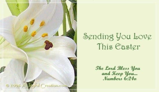 Easter - Love ecard, online card