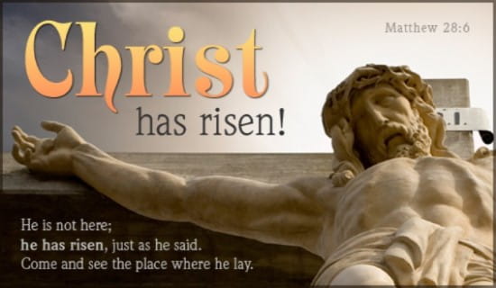 Christ has risen! ecard, online card