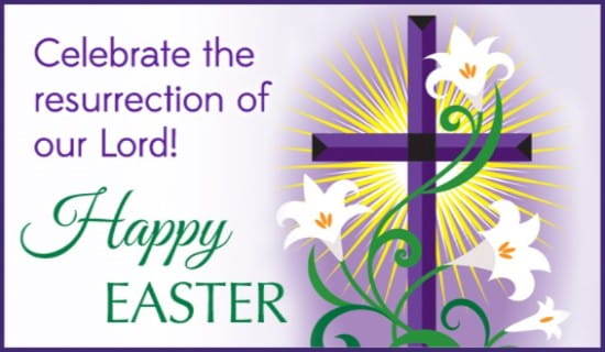 Happy Easter ecard, online card