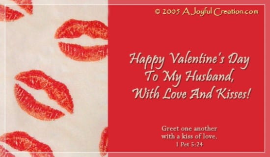 To My Husband Ecard Free Valentine S Day Cards Online