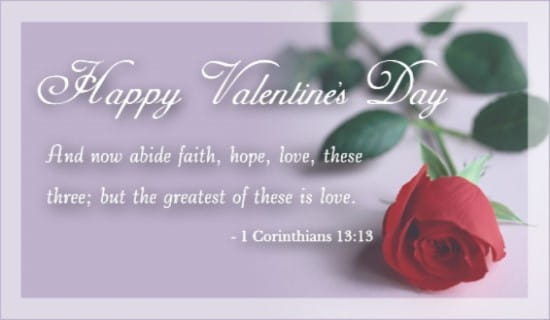 1 Corinthians 13:13 ecard, online card