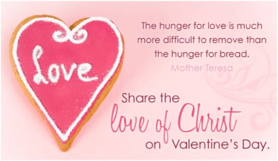 Love of Christ ecard, online card