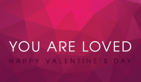 You are loved. ecard, online card