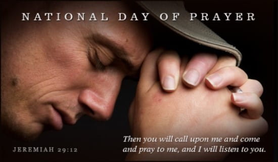 Day of Prayer ecard, online card