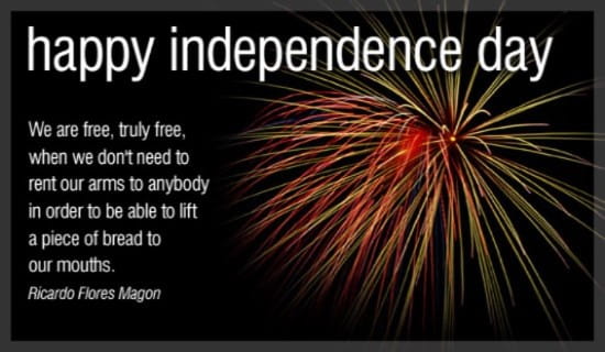Independence Day ecard, online card