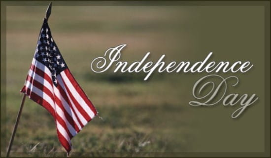 Independence Day ecard, online card