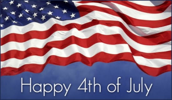 Happy 4th of July ecard, online card