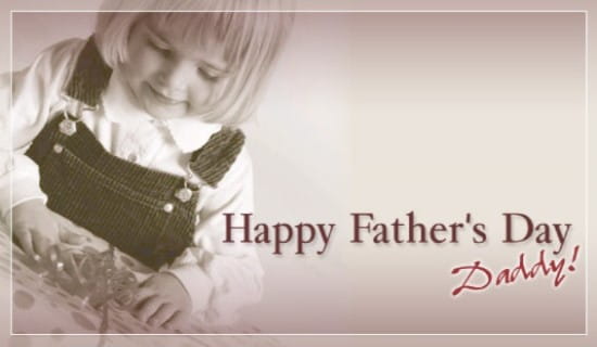 Fathers Day - Daughter ecard, online card