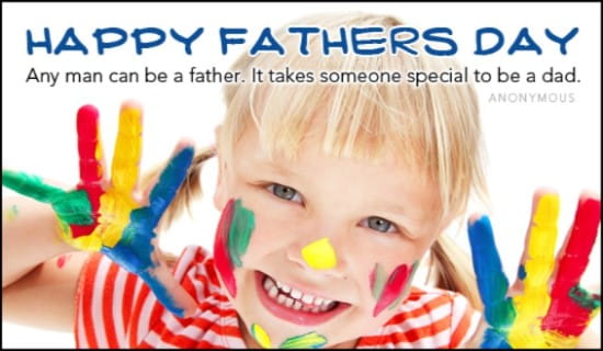 Happy Fathers Day ecard, online card