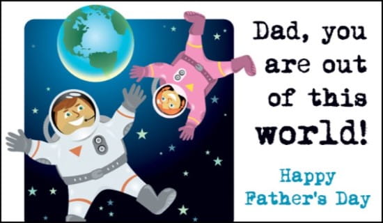 Out of this World ecard, online card