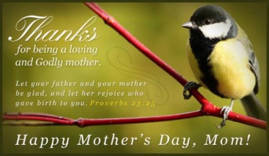 Godly Mother ecard, online card