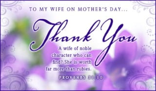 Thinking Of You Mothers Day Poems To Wife