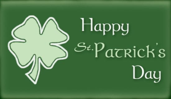 Saint Patrick ecard, online card