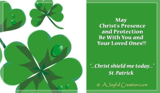 St. Patrick ecard, online card